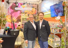 Jeroen van Buggenum and Niels Schuntselaar with Holland Bulb Market,